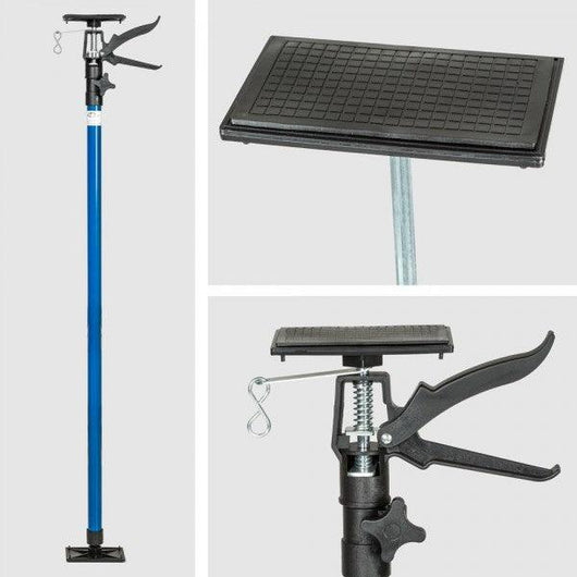 2 x puntelli telescopici aste di supporto traverse a soffitto set 115-290 cm 30 kg 08_0000501