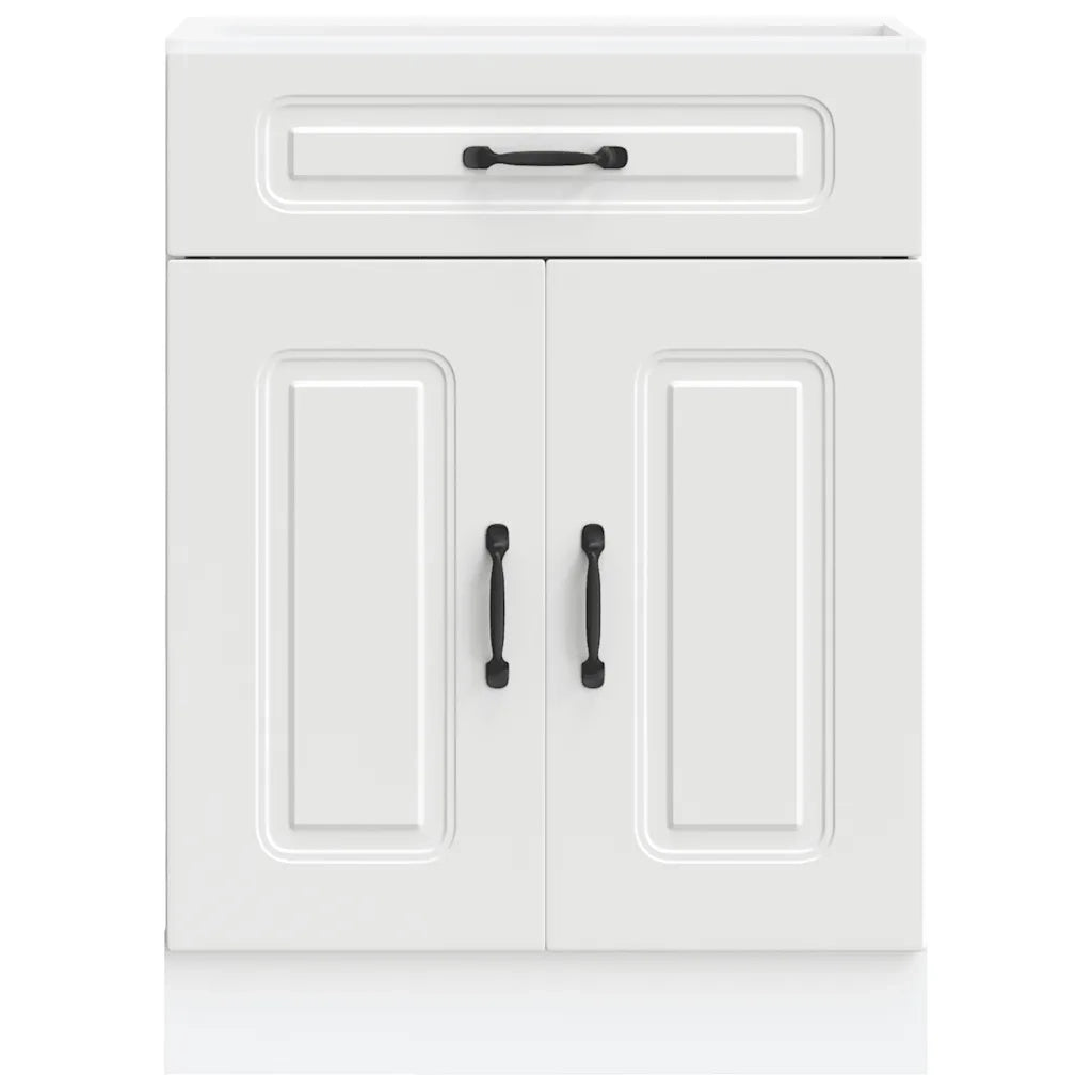Base da Cucina-Mobile Base da Cucina Kalmar Bianco in Legno Multistrato 318828