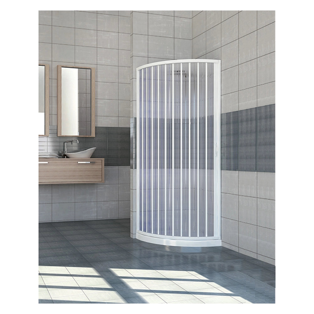 Box Doccia Ad Una Porta Kama Cm 90X90 - H 185 Fluxy