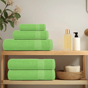 Asciugamani 2 pz Verde Mela 50x100 cm 360 g/mÂ² 100% Cotone