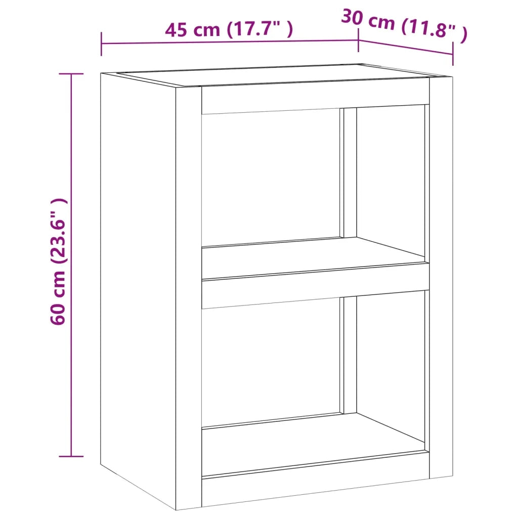 Tavolino 45x30x60 cm in Legno Massello di Teak 340750