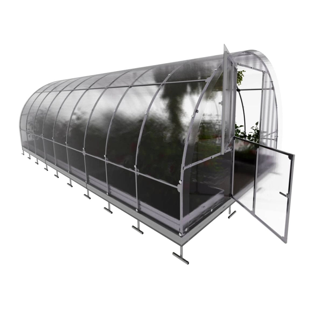 Serra da giardino KLASIKA TUBE 3 x 6 m (18 m²), 6 mm con rivestimento in policarbonato