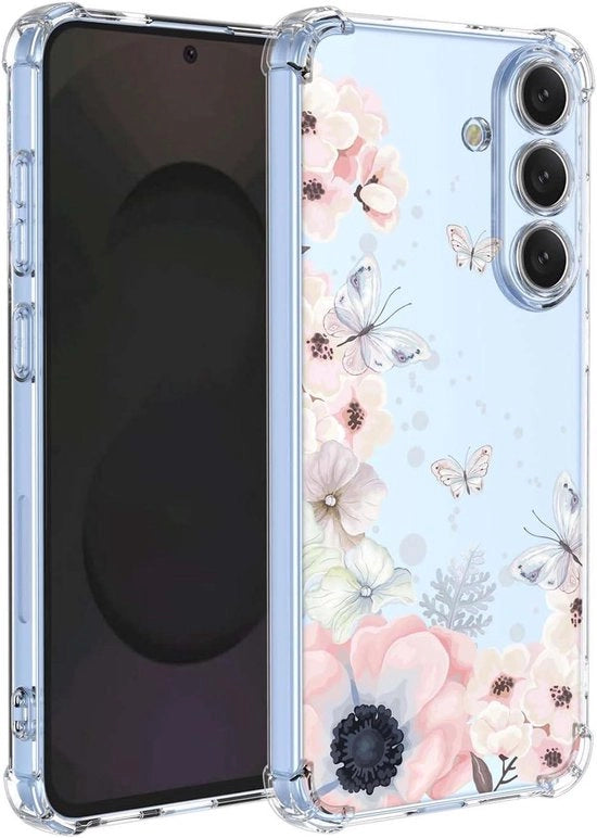 Bumper trasparente in TPU ultradurissimo per Samsung Galaxy S25 FE, progettato per resistenza agli urti e design liscio.