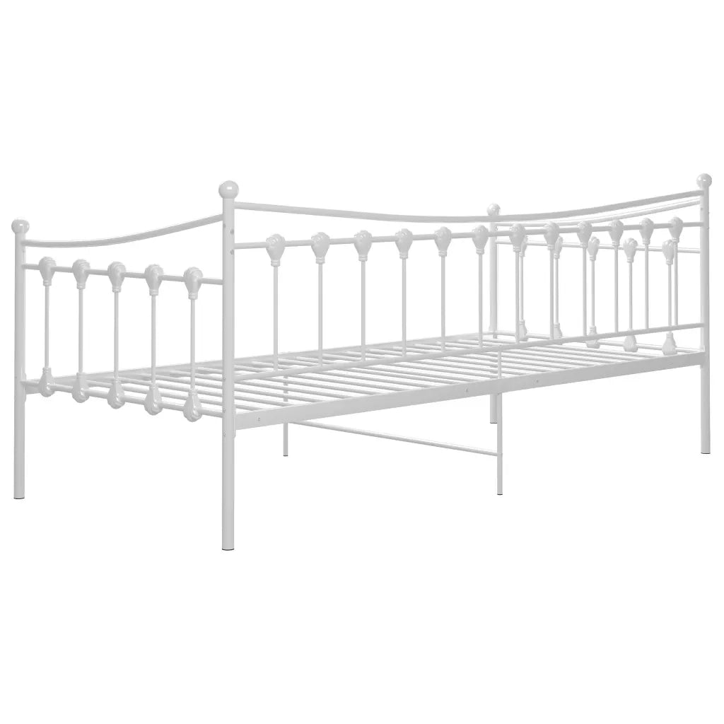 Telaio Divano letto | Sof¨¤ letto | Letto singolo Bianco in Metallo 90x200 cm