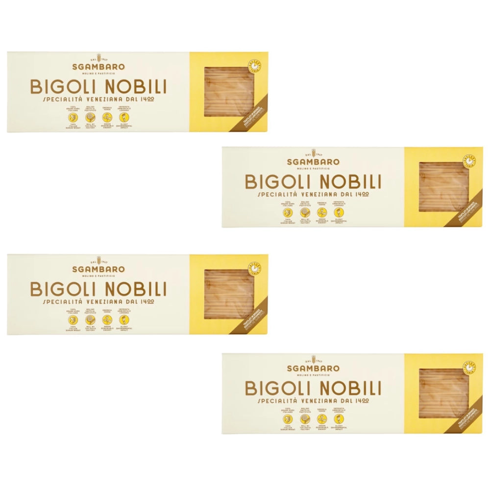 Sgambaro bigoli nobili 4 confezioni da 500 grammi ciascuna