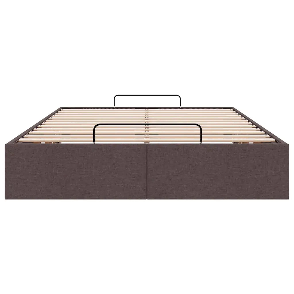 Struttura Letto Pouf senza Materasso 120x200 cm in Tessuto 3310871