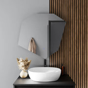 Specchio led 80x75cm retroilluminato luce calda, neutra, fredda e funzione anti-appannamento | Nash