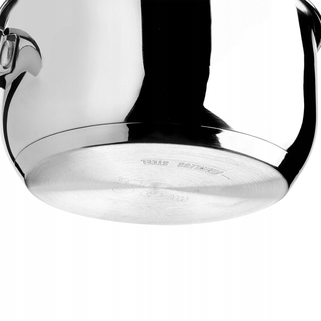 Pentola in acciaio inox KADAX da 1,5 L per piani cottura a induzione e gas, diametro 16 cm.