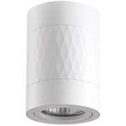 Faretto plafoniera ROMB bianco GU10 Polux Rubin 319821