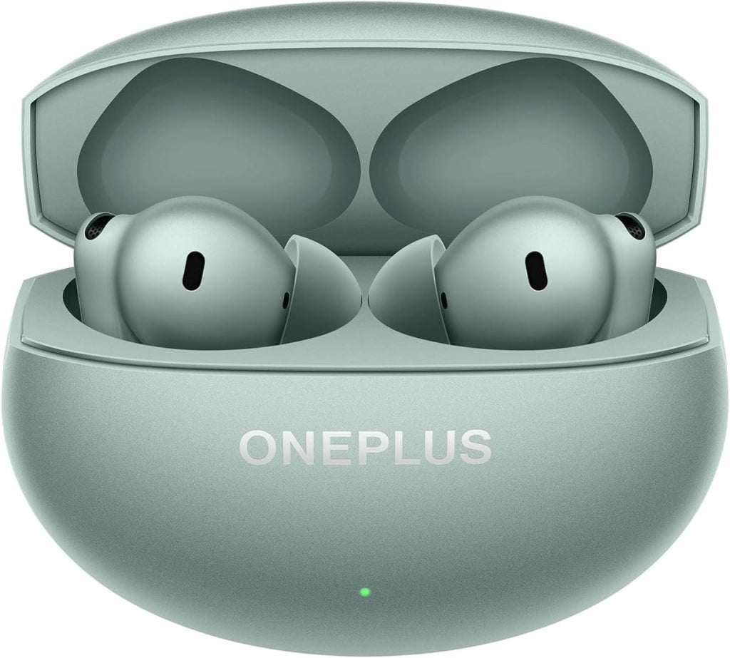 Buds 4 Auricolari wireless, durata della batteria di 45 ore, cancellazione intelligente del rumore, doppio driver ANC da 55 dB, DAC dedicati e LHDC 5.0, verde