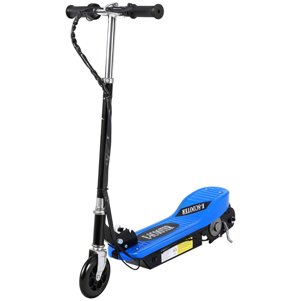 Monopattino Elettrico Pieghevole per Bambini ¨C Xylo ¨C Manubrio Regolabile 78x37x87-95cm Blu