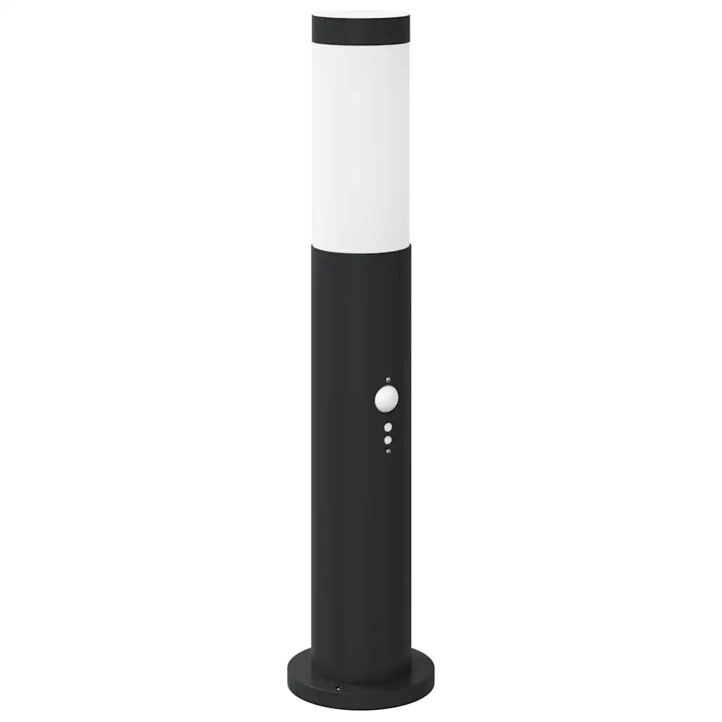 Lampioni a paletto con sensore 3 pz 50 cm Acciaio Inox IP44 4006030