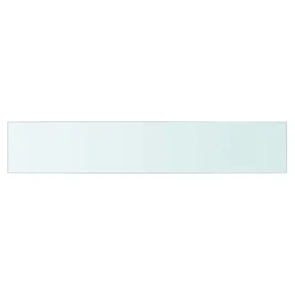 Mensola in Vetro Trasparente 80x15 cm cod mxl 33471