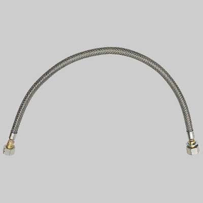 MANICHETTA FLESSIBILE INOX PER ACCOPPIAMENTO  cm 100     MADE IN ITALY