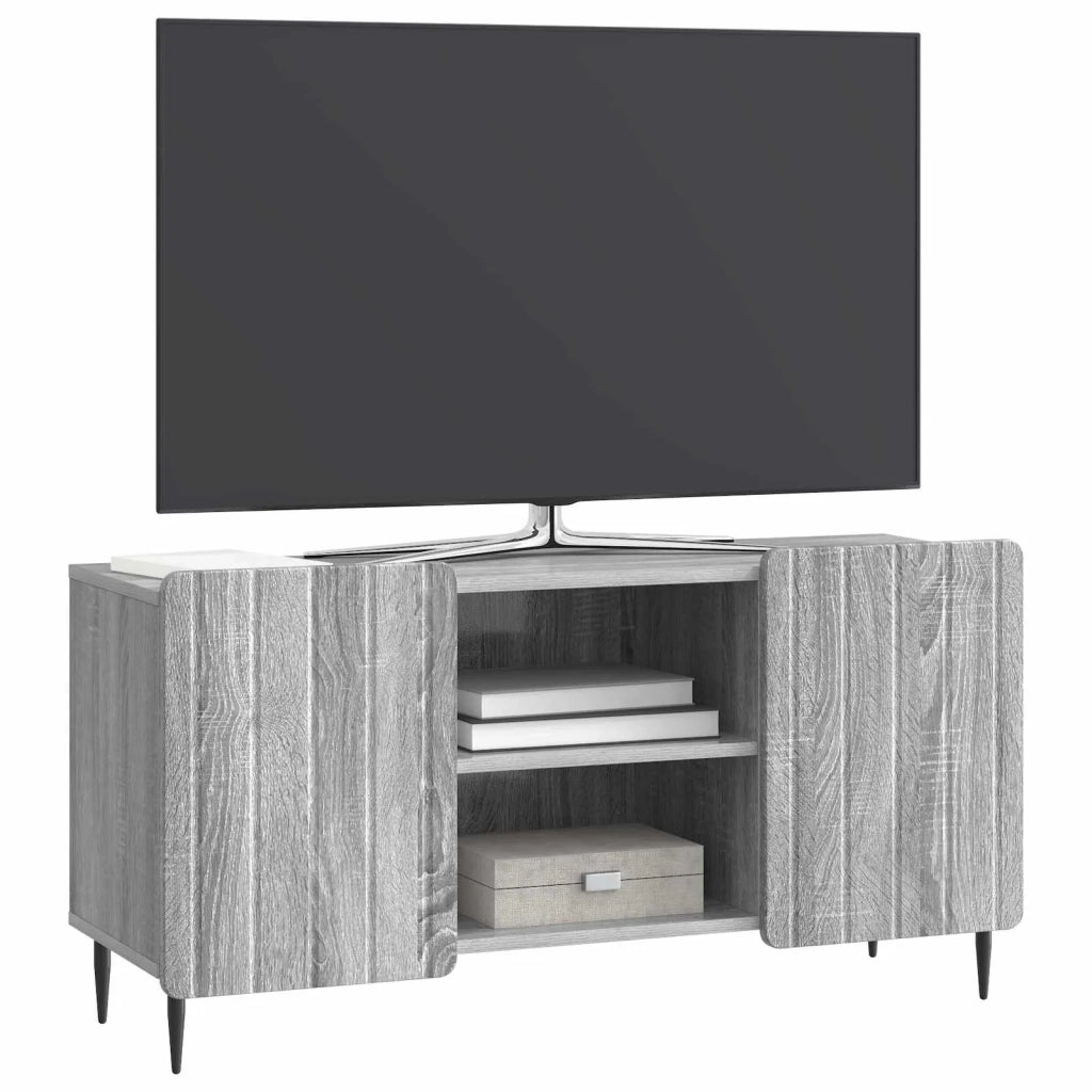 Mobile TV Grigio Sonoma 102 x 34,5 x 52 cm Legno ingegnerizzato