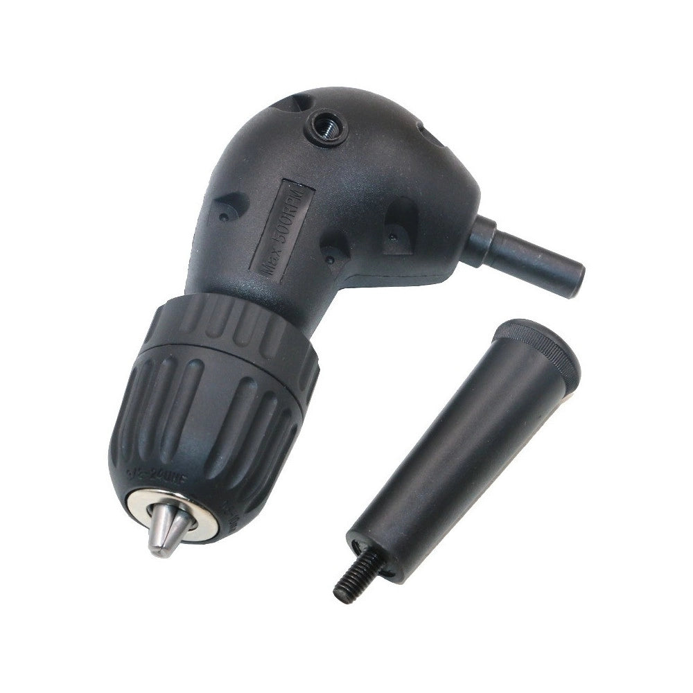 Trade Shop - Mandrino Angolare 90° Accessorio Per Trapano A Cremagliera 0,6 - 10 Mm -