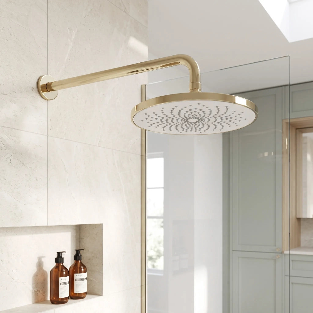 Soffione Doccia Rotondo Rea Js-021 Gold