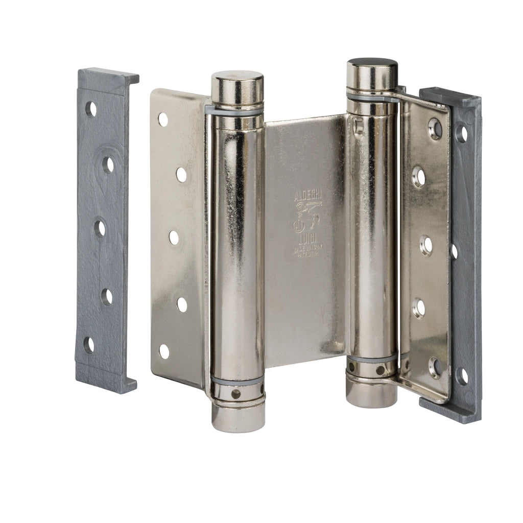 CERNIERA BOMMER NICHELATA H 125 MM- ALDEGHI LUIGI SPA- 1,0 coppie
