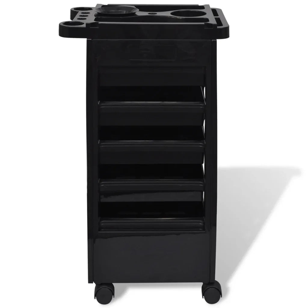 Trolley Portautensili Parrucchiere in Plastica con Ruote 110104