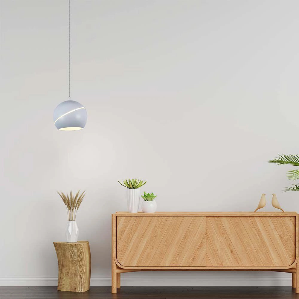 Lampada a sospensione LED 3000K regolabile bianca V-TAC