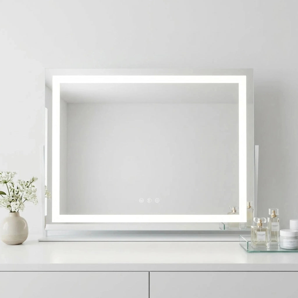 Specchio Led Studio White 58x45