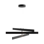 Lampada a sospensione LED Maytoni Origami Ø80 nera