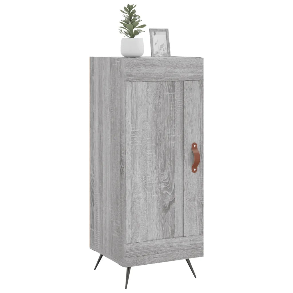 Credenza-Buffet-Armadio da cucina Grigio Sonoma 34,5x34x90 cm in Legno Multistrato 407767