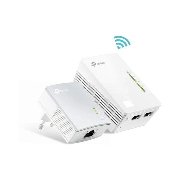Tp-link tl-wpa4220 kit 600 mbit/s collegamento ethernet lan wi-fi bianco 2 pz - TL-WPA4220KIT