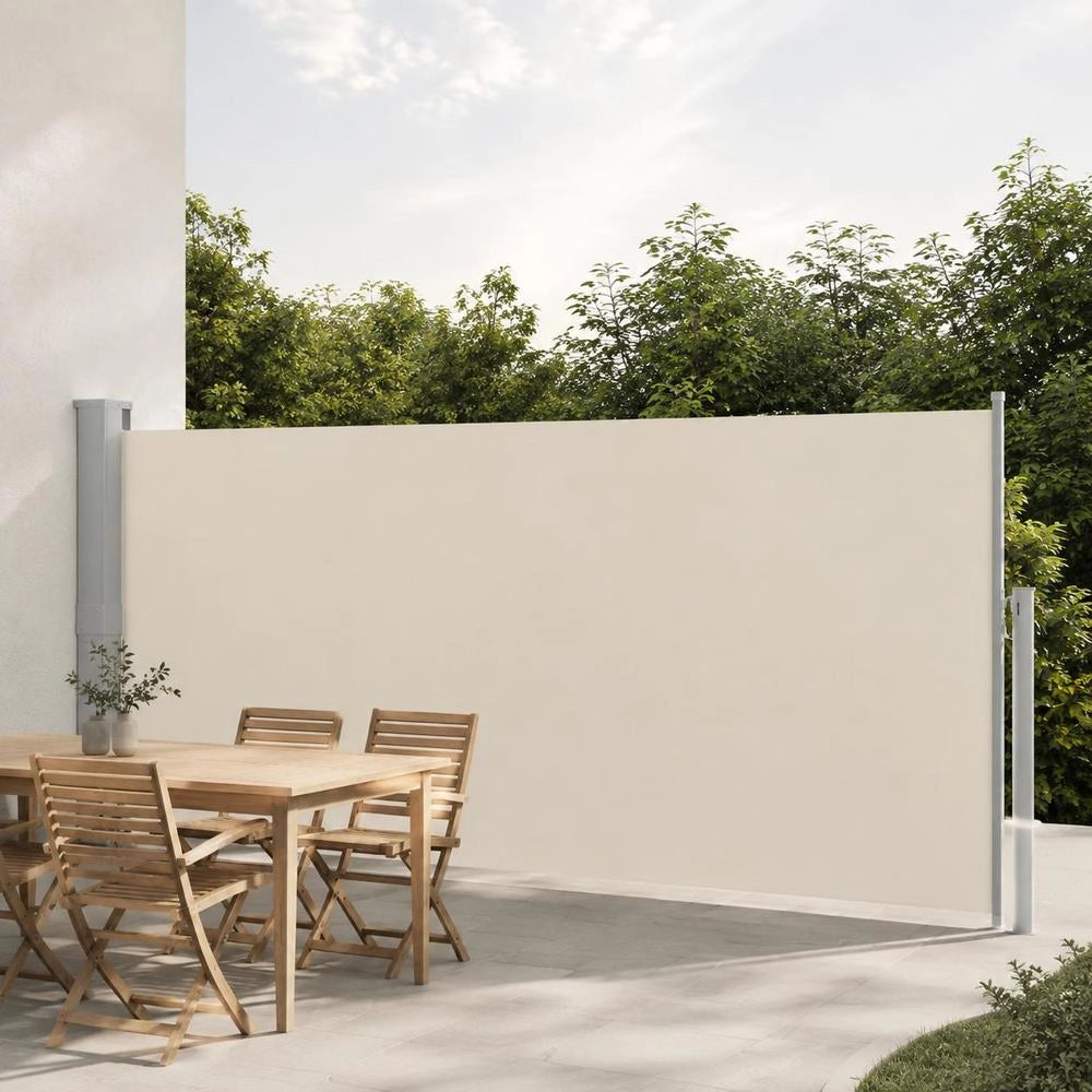 Extendable Side Awning 170x300 Cm Cream