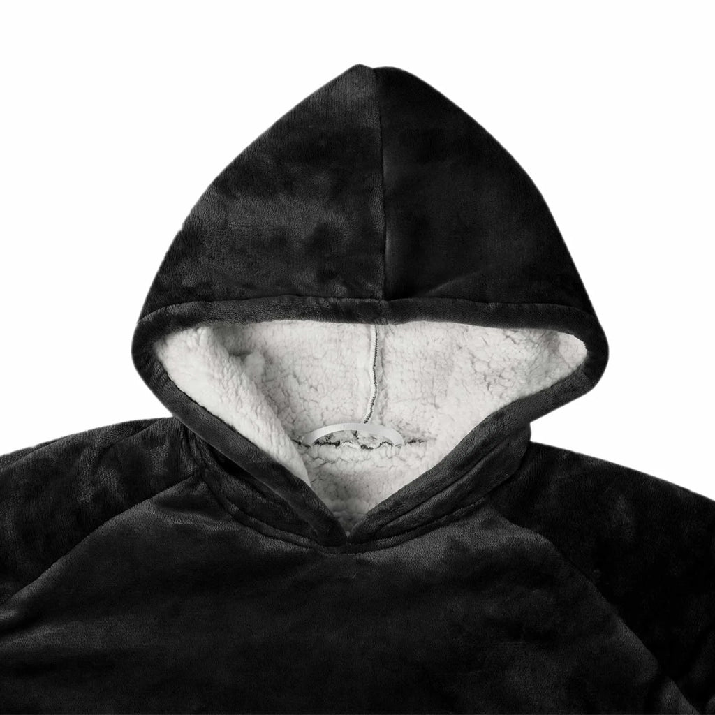 Felpa coperta Nero L Pile e Flanella CFW5258907