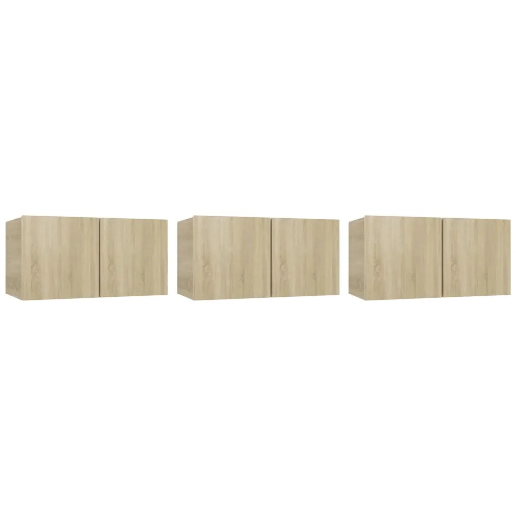 Set di Mobili Porta TV 5 pz | Armadietto TV | Mobile Porta TV Rovere Sonoma in Legno Multistrato