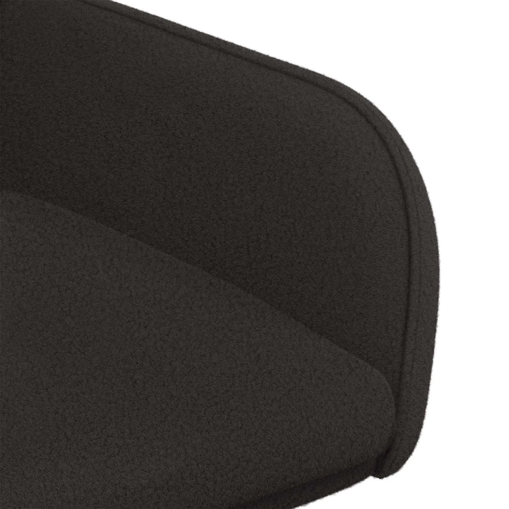 Sedie da pranzo 4 pcs Bouclé Nero 59 x 56 x 86 cm 3428275