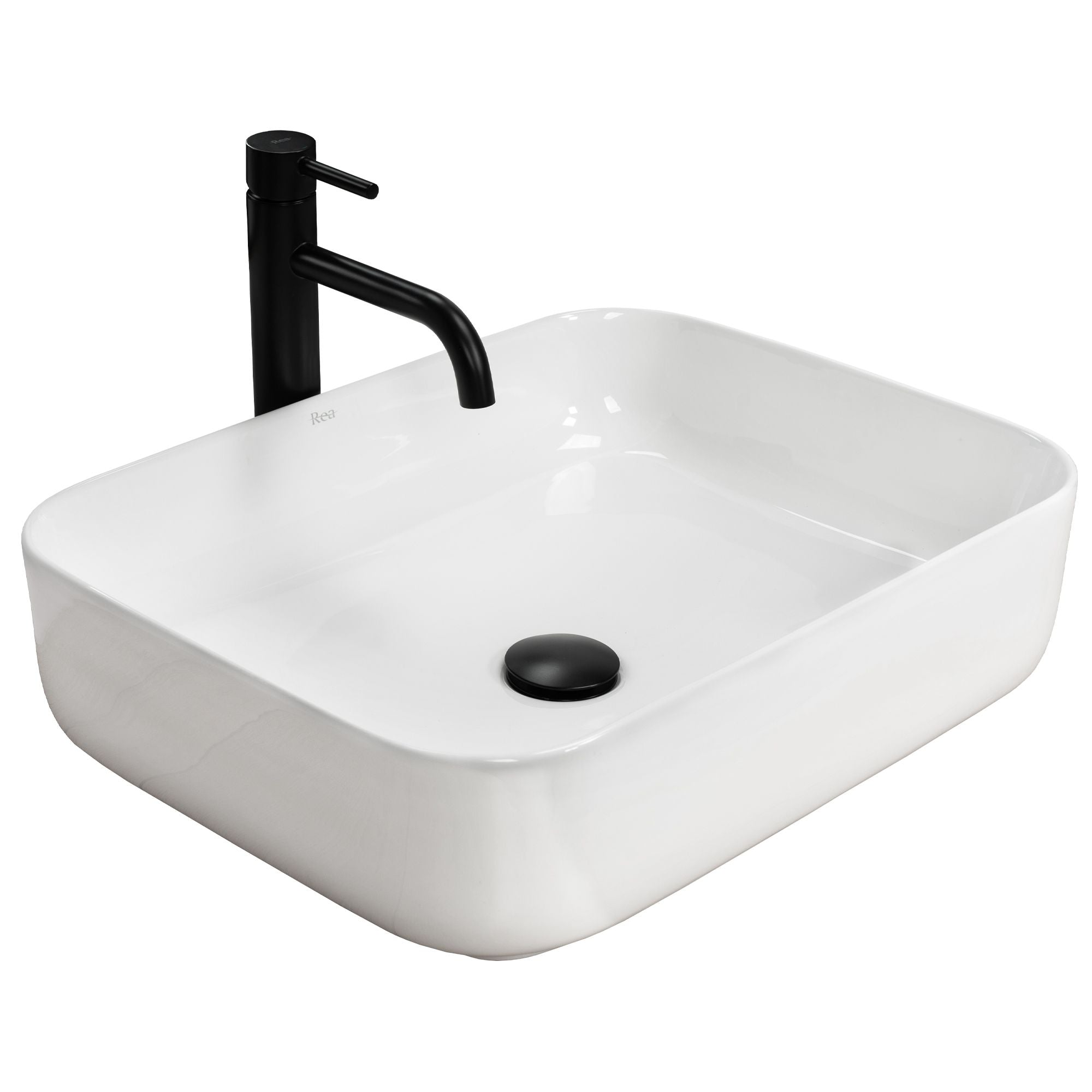 Lavabo Da Appoggio Rea Demi Slim