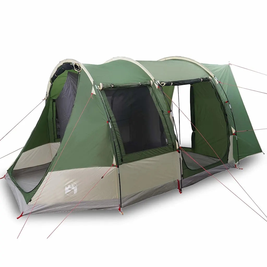 vidaXL Tenda da Campeggio per Auto per 2 Persone Verde Impermeabile