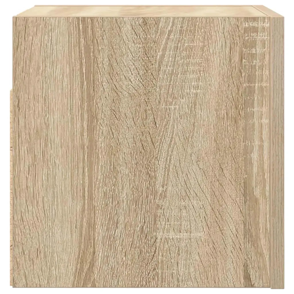 Armadietti a Parete per TV 2 pz Rovere Sonoma 30,5x30x30 cm cod mxl 16031