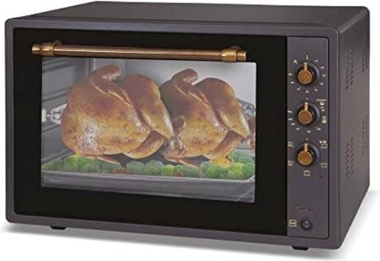Mini forno autonomo - Piccola cucina - Nero - 60L
