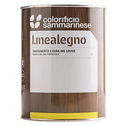 FINITURA CERATA A SOLVENTE 'SAMO-LAZUR' Lt. 0,750 Cerato Satinato Incolore- 6 pezzi  - COLORIFICIO SAMMARINESE