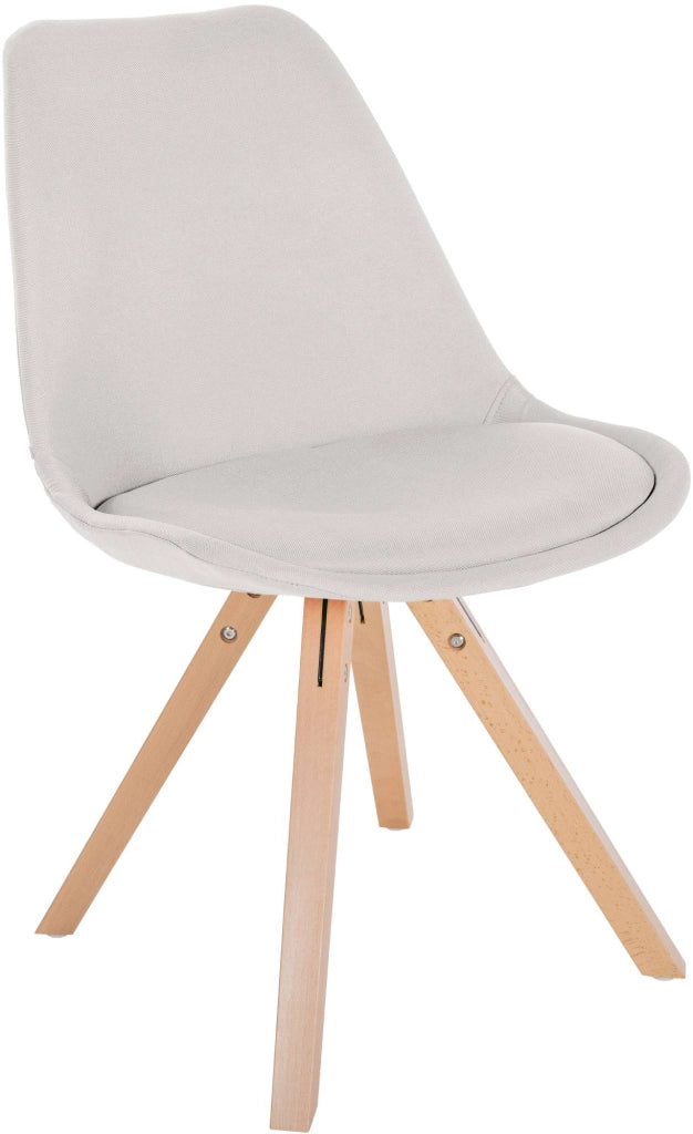 Sedia Sofia Tessuto crema,natura (quadrato)