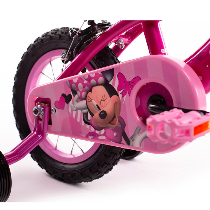 Bicicletta per Bambina 12” 2 Freni con Licenza Disney Minnie Rosa