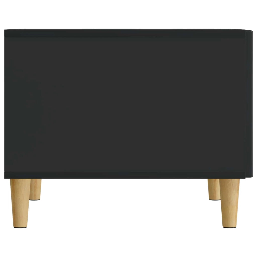 Tavolino da salotto Nero 49 x 50 x 40 cm Legno ingegnerizzato