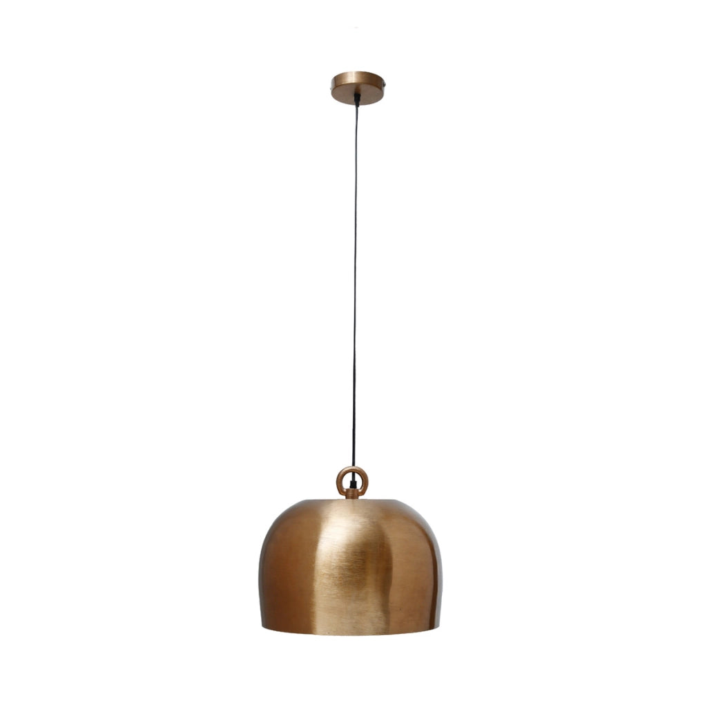 Lampada a Sospensione Art Deco 300 in Rame