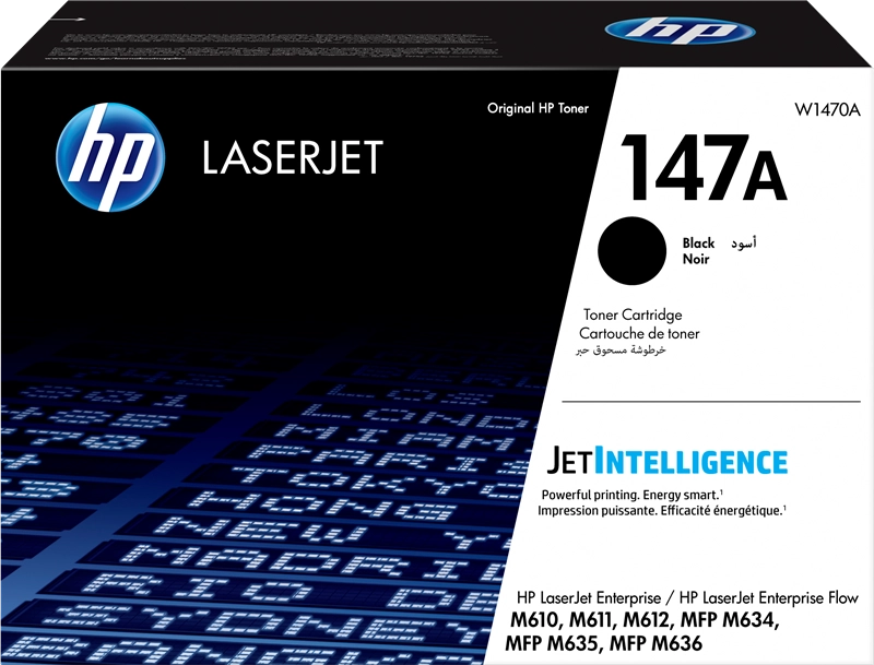 HP LaserJet Cartuccia toner nero originale 147A