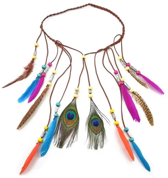 Cintura elegante per donne - Veerkwasten - Stile bohemiano - Carnevale - Progetto sostenibile - Fascia per capelli