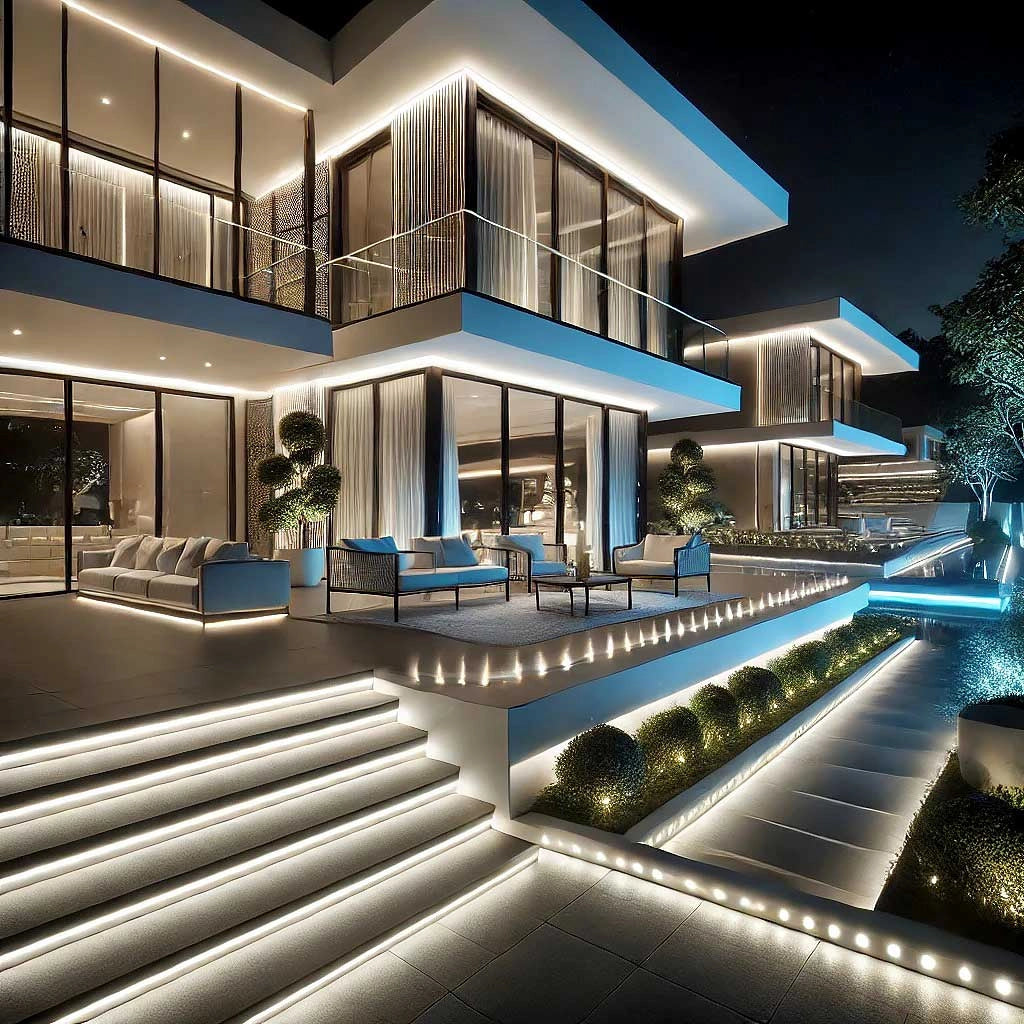 STRISCIA LED 2025 24V LUCE FREDDA 6500K° IMPERMEABILE IP68 - FLESSIBILE E TAGLIABILE AD ALTA LUMINOSITA' IDEALE PER ILLUMINAZIONE DI GIARDINI TERRAZZE SHOWROOM E SPAZI COMMERCIALI