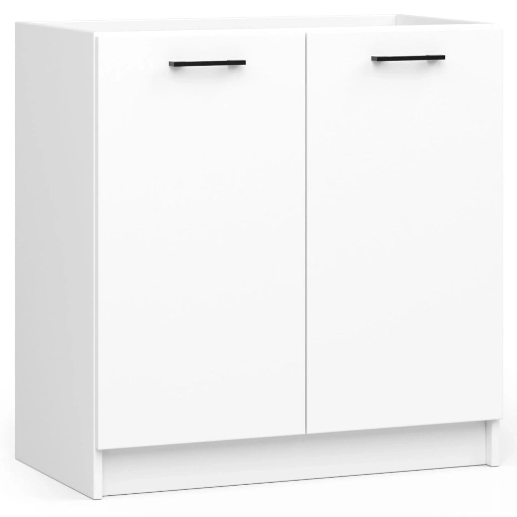 AKORD Set di Mobili da Cucina OLIWIA G1 180 cm Bianco 180 cm 6 ante 1 cassetto 180x46x174 cm
