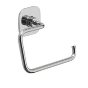 Portarotolo a muro Gedy in acciaio inox e cromall serie Teide