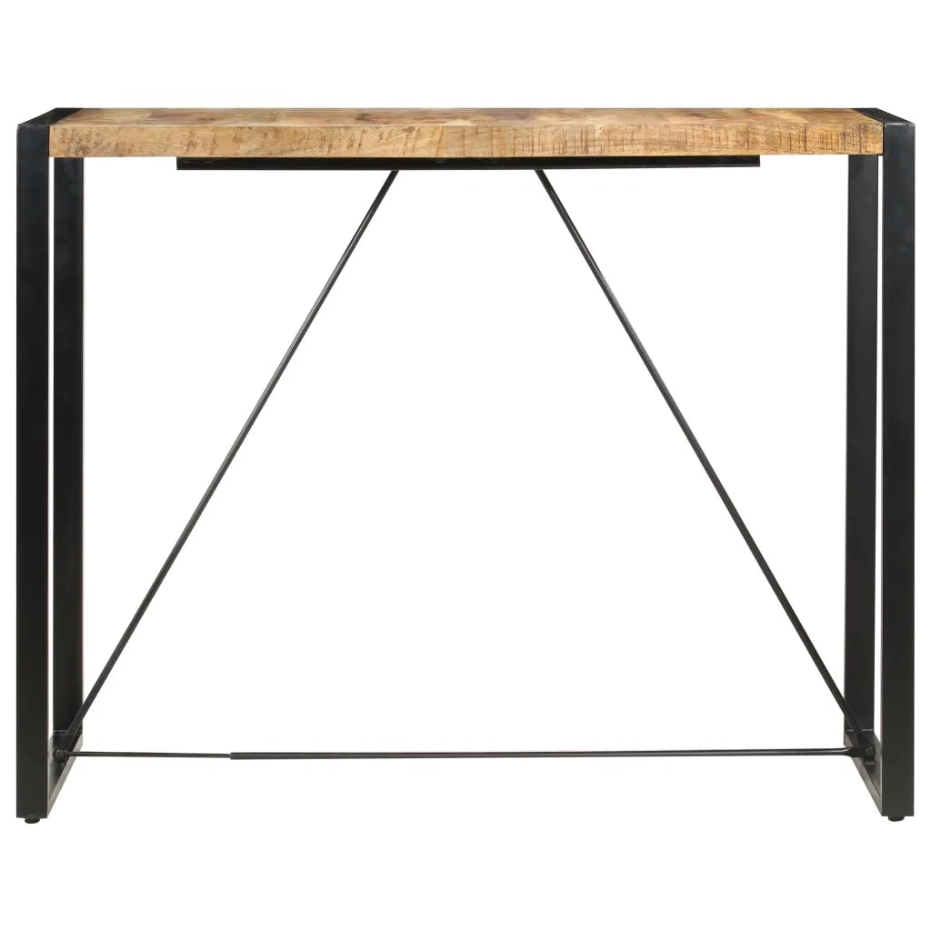 Tavolo da Bar 140x70x110cm in Legno Massello di Mango 285957