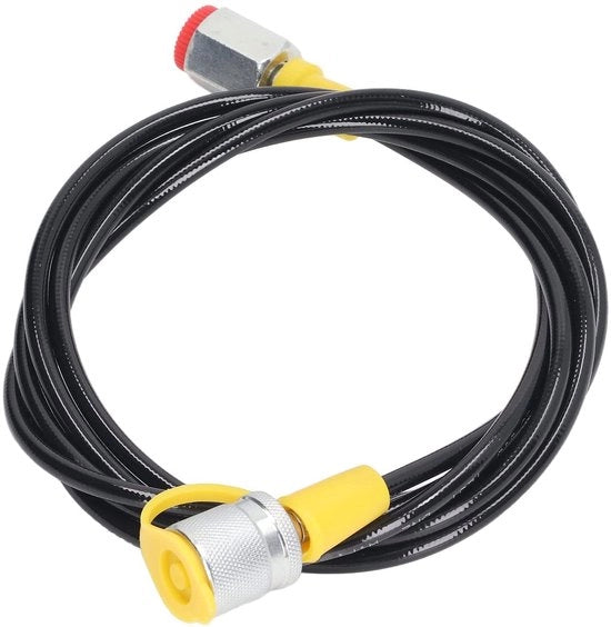 Slang di collegamento per testa - Manometro - Alta pressione 63 Mpa - Pressione di rottura 160 Mpa - Intervallo di temperatura - Copertura in fibra di nylon/aramide - Slang di testa di pressione