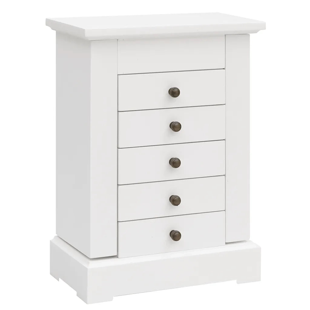 Armadietto per Gioielli con Specchio in MDF 25x13,5x34 cm 245753