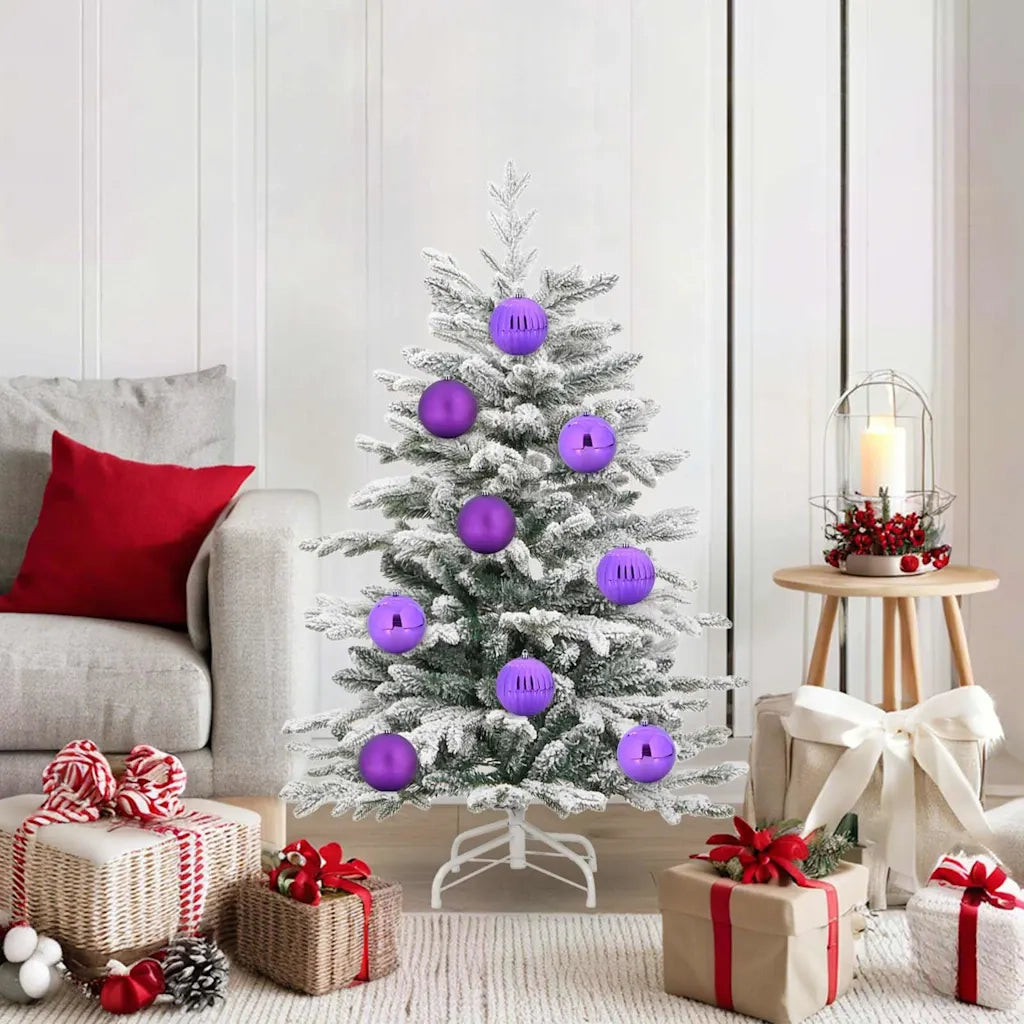 Set di palline di Natale XL 15 pcs Lillà Plastica